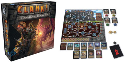 Clank Les aventuriers du deckbuilding